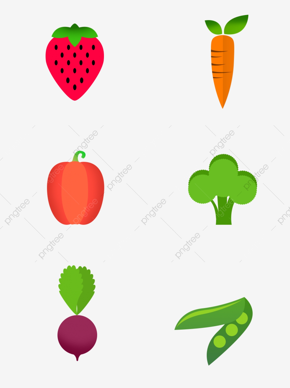 fruits clipart stick