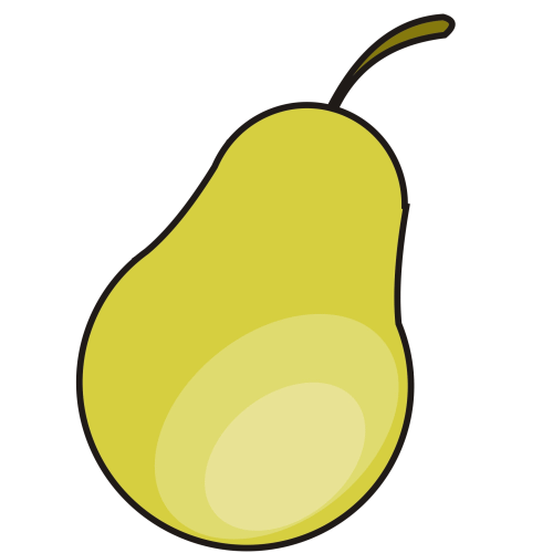 fruits clipart yellow fruit