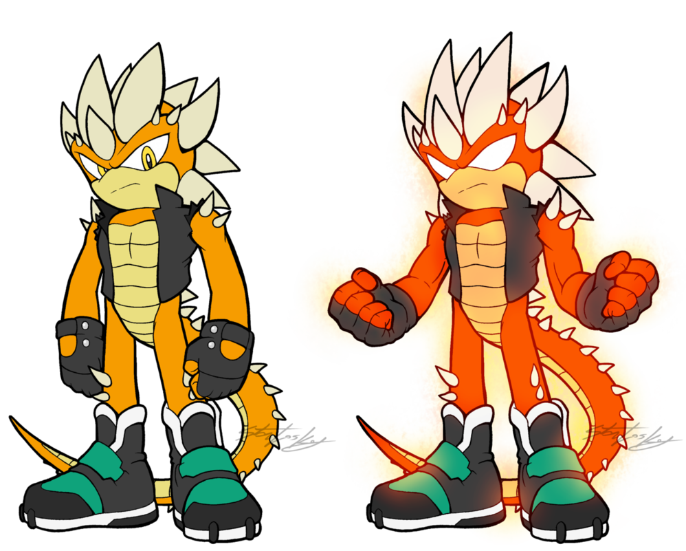 Moloch regular and berserk. Lizard clipart thorny devil
