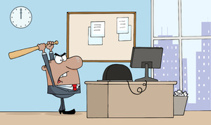 frustrated clipart frustrated office worker