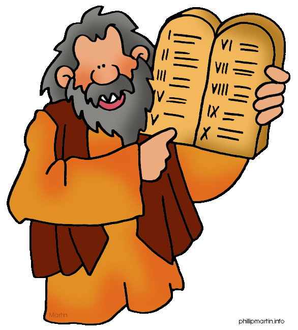 Moses clipart ten commandment tablet. The co writing commandments