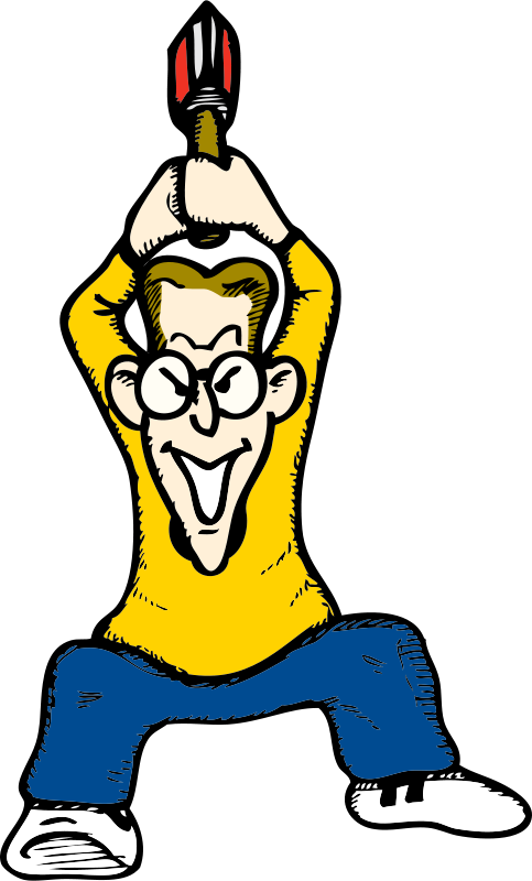 frustrated clipart man