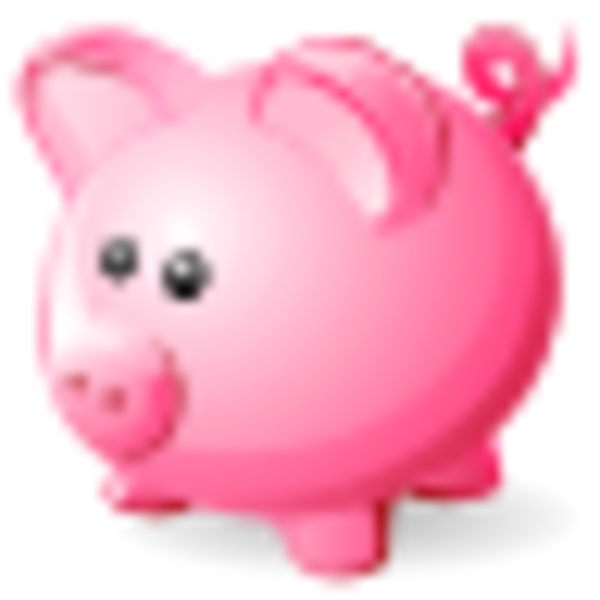 Free images at clker. Fundraiser clipart piggy bank