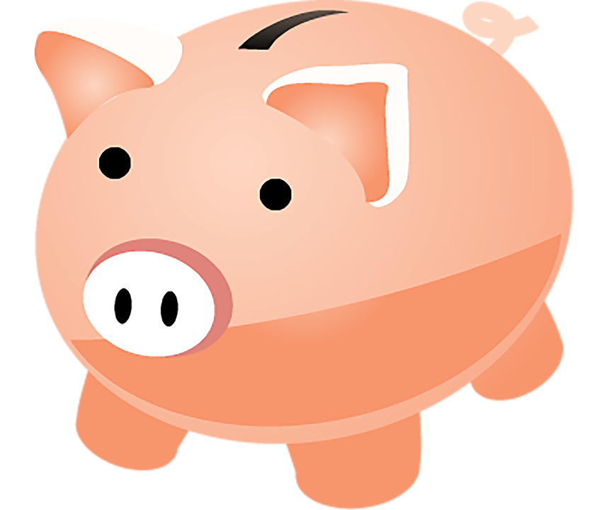 Pricing grin grow childcare. Fundraiser clipart piggy bank