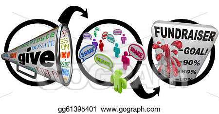 fundraising clipart advertising campaign