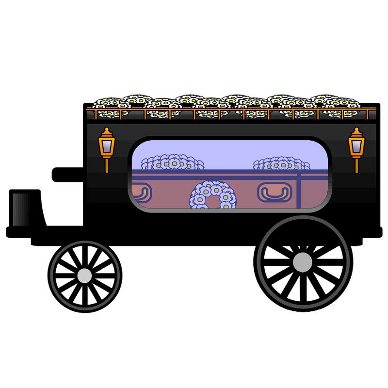 funeral clipart funeral car