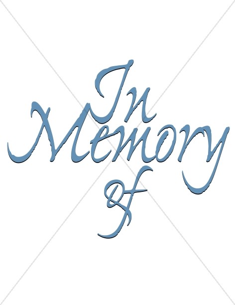 memory clipart memorial
