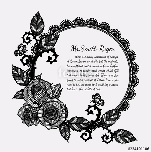 funeral clipart lace