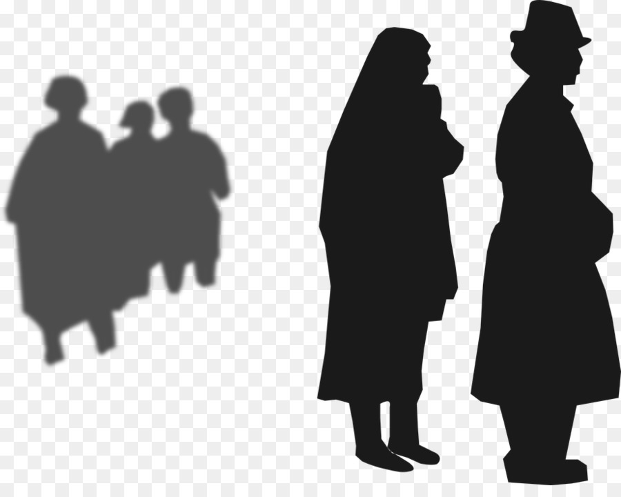 funeral clipart silhouette