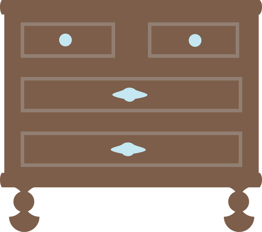furniture clipart dresser