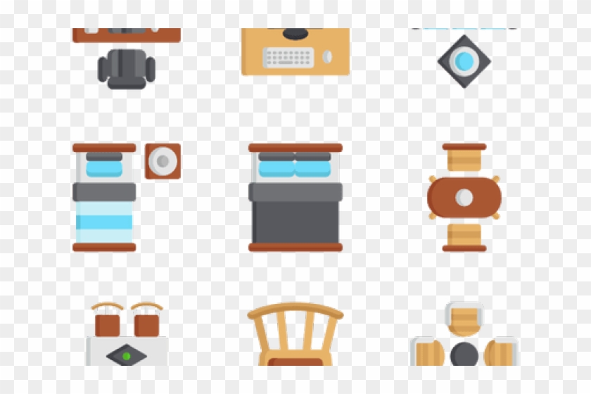furniture clipart top view