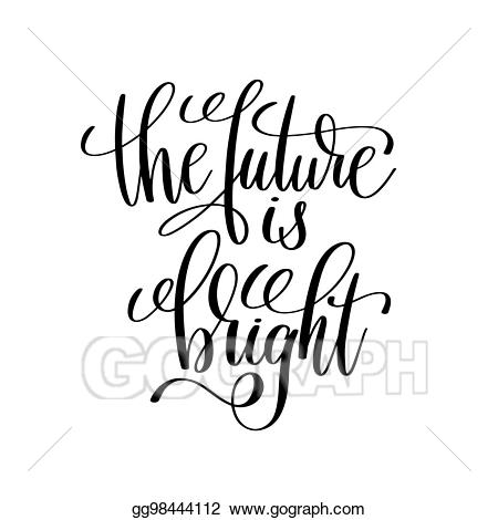 future clipart black and white