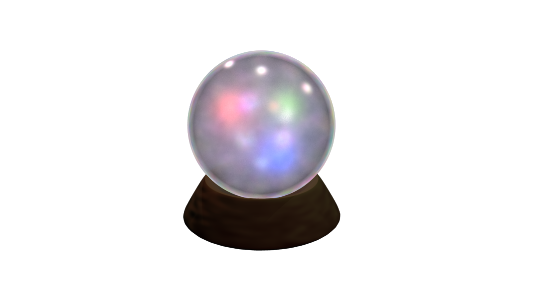 future clipart crystal ball