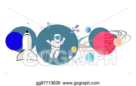 Eps illustration exploration new. Future clipart rocket science