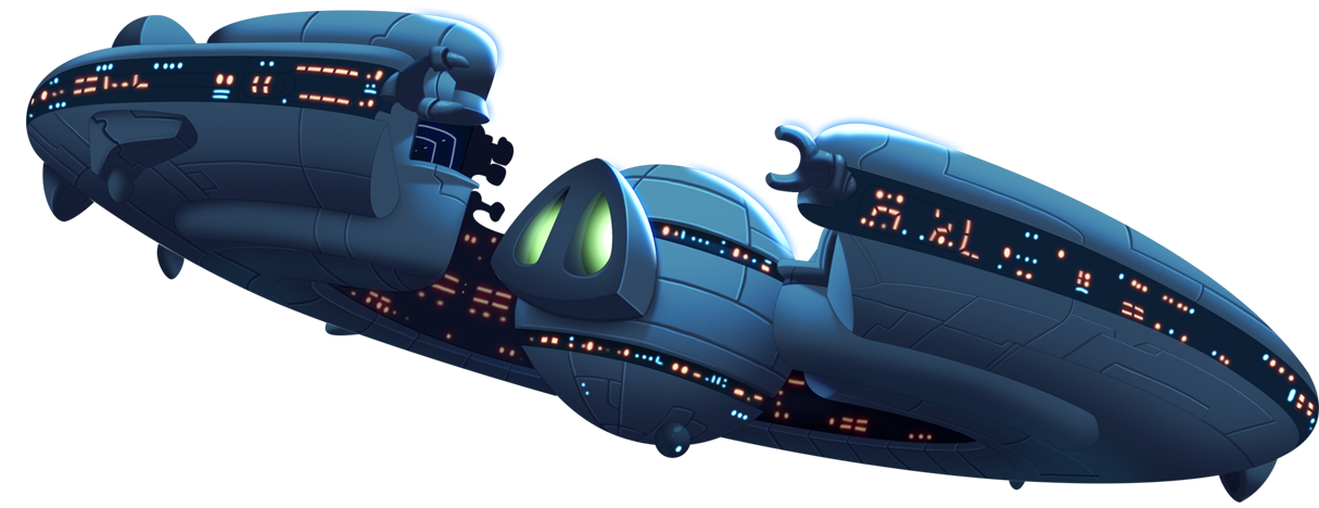 Spacecraft transparent png pictures. Spaceship clipart enemy