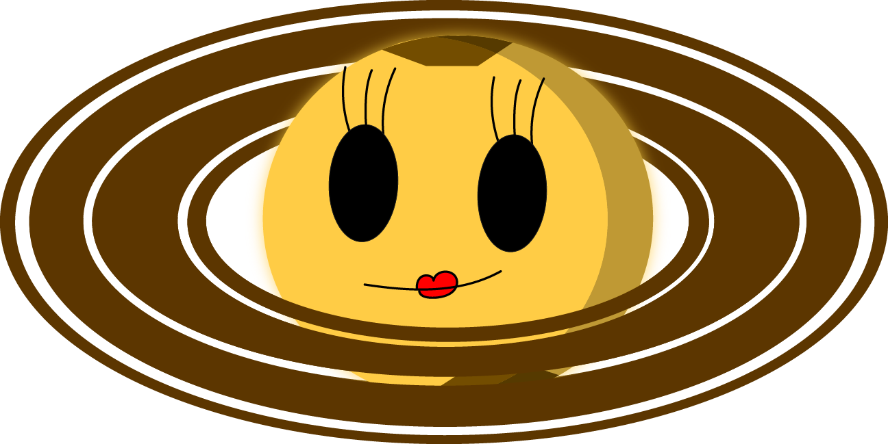 planet clipart smiley