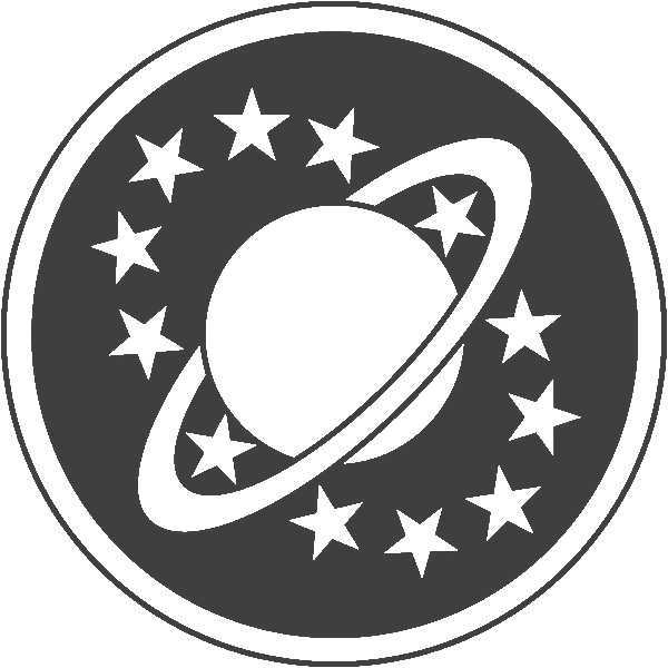 Galaxy space logo