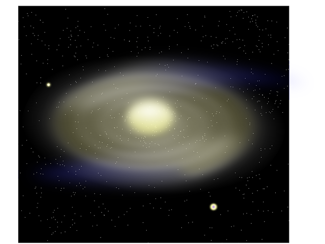 galaxy clipart spiral vector