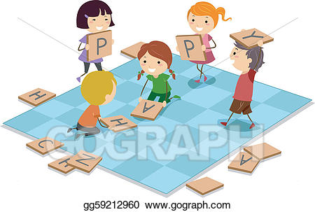 Game clipart child game. Vector art board drawing