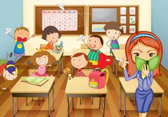 play clipart class game
