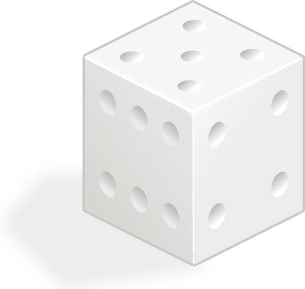 game clipart roll dice