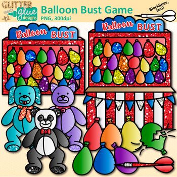 games clipart balloon game