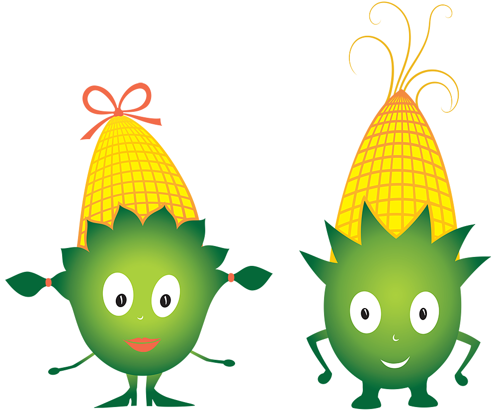 Games for both children. Outdoors clipart corn field