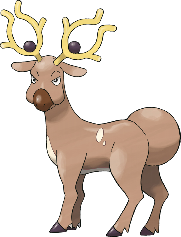 Games clipart reindeer game. Stantler concept giant bomb