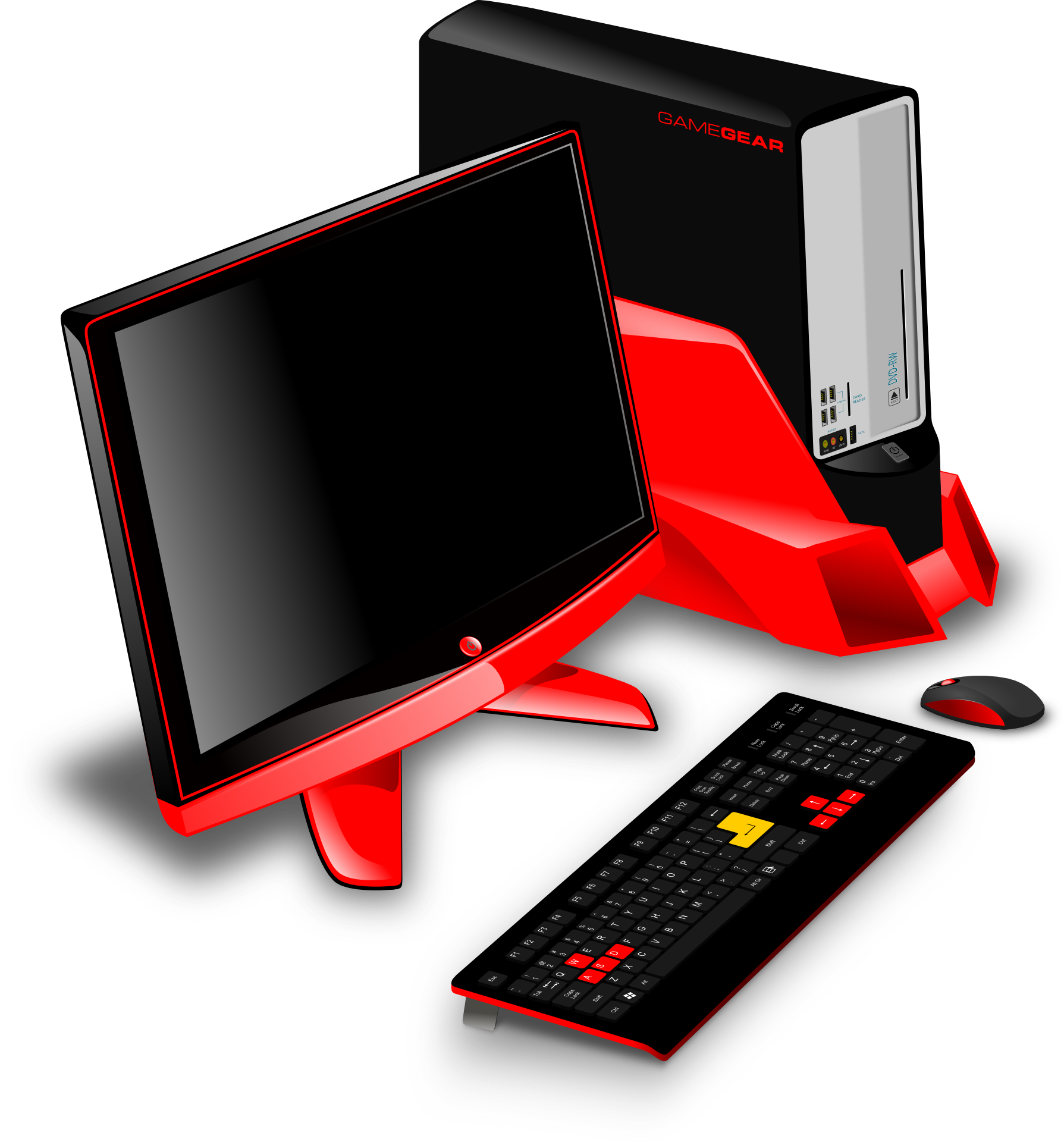 pc clipart home computer