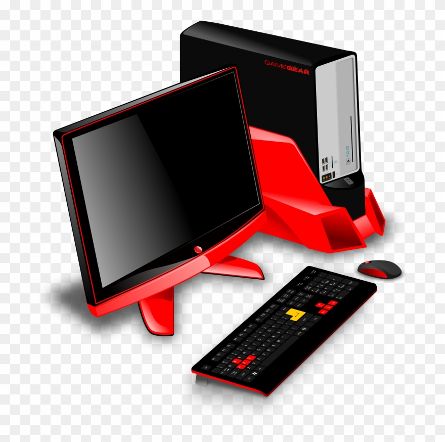 Gaming clipart uses computer. Free to use public