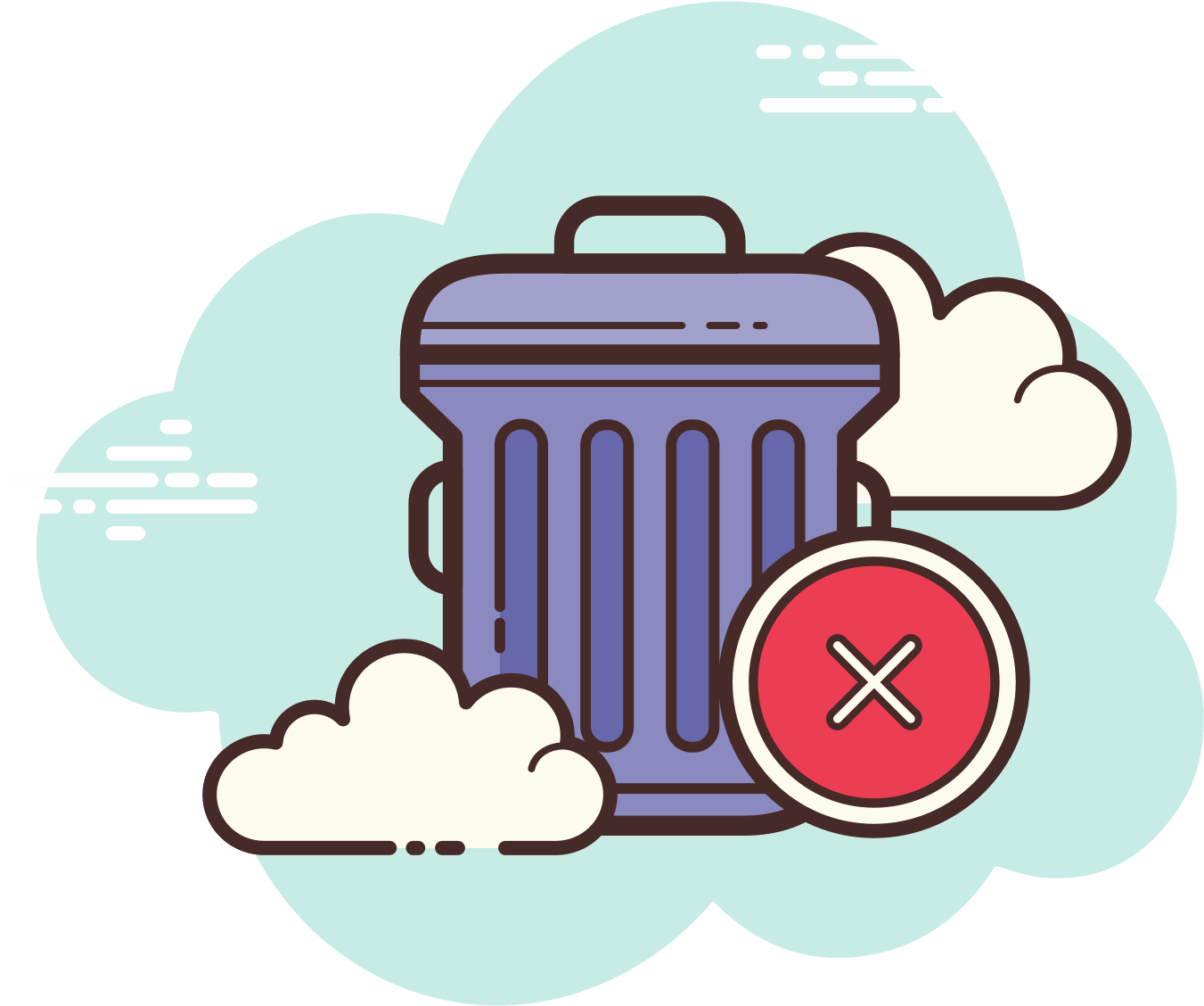 garbage clipart canal