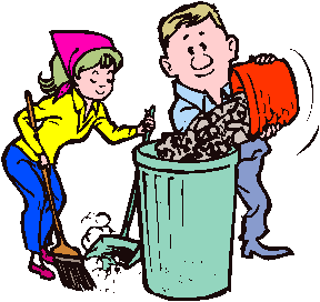 garbage clipart cleaner
