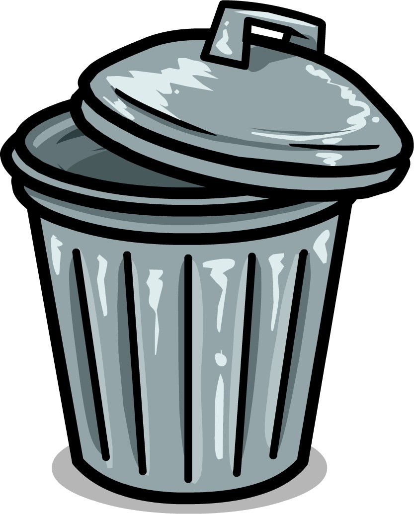 garbage clipart filled