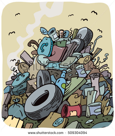 garbage clipart garbage pile