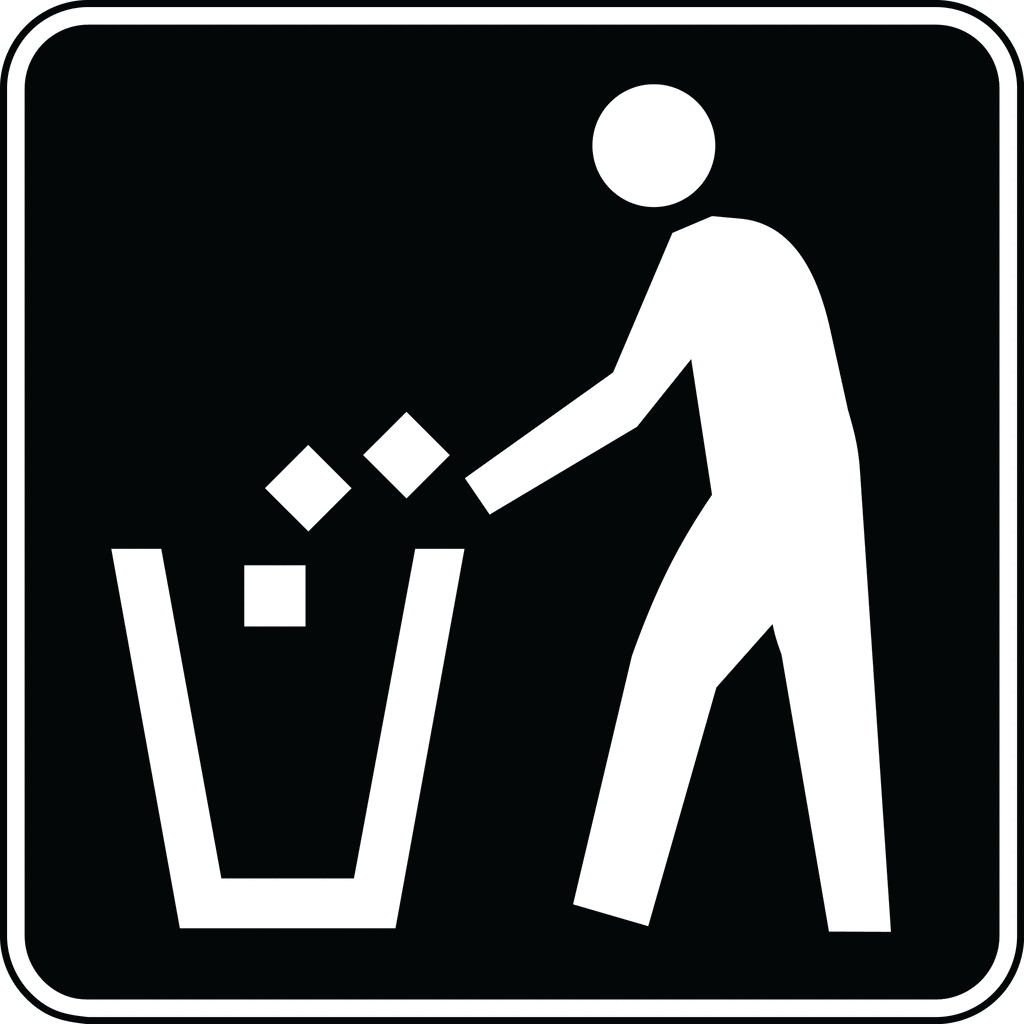 garbage clipart garbage sign