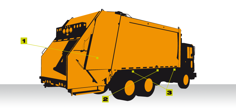 orange clipart lorry