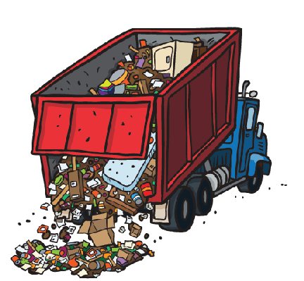 garbage clipart landfill