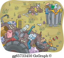 garbage clipart landfill site