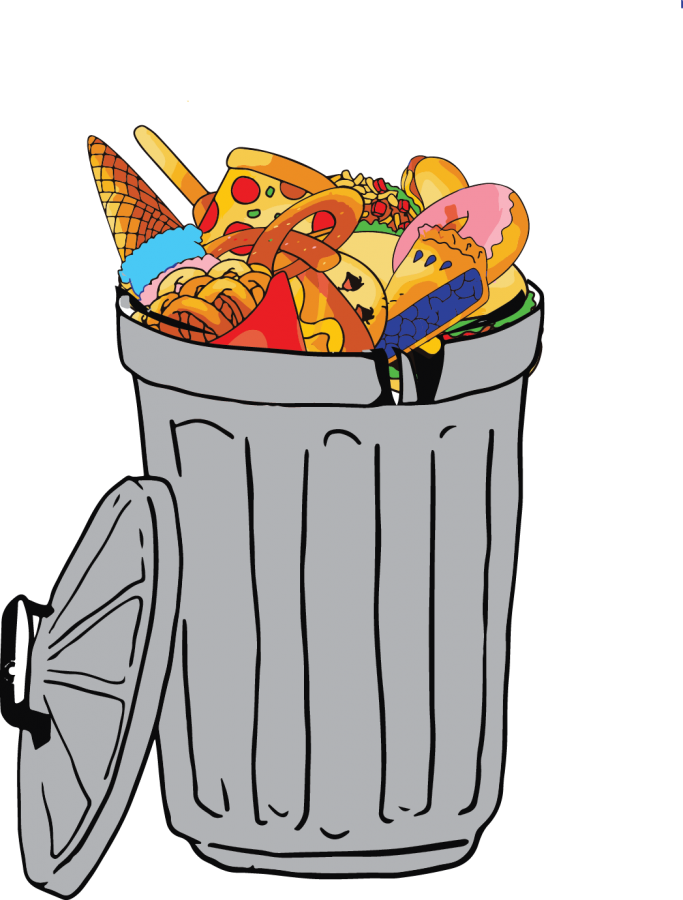 garbage clipart leftover food