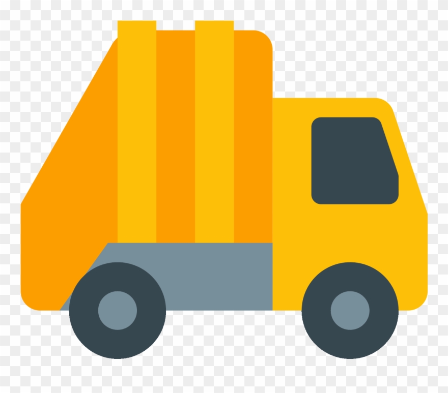 Garbage clipart poubelle. Truck waste icon png