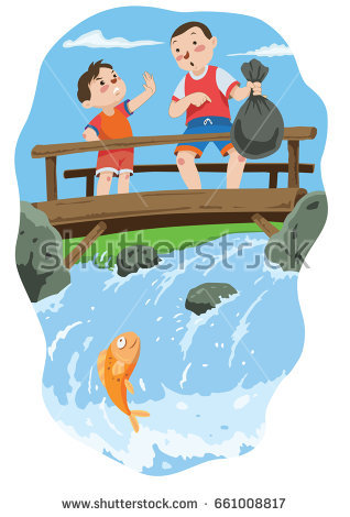 garbage clipart river clipart