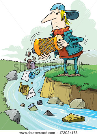 garbage clipart river clipart