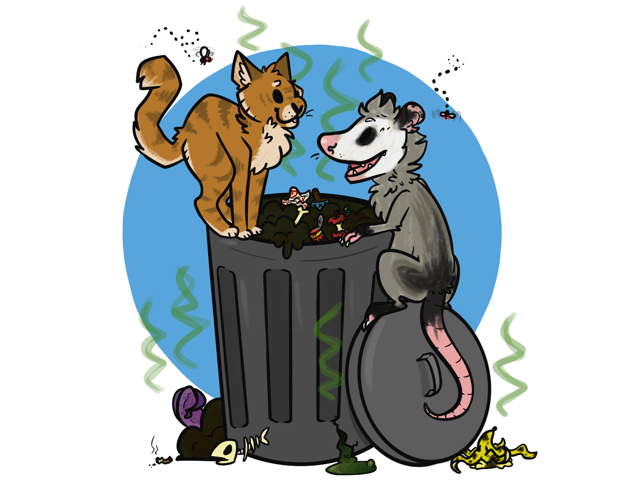 garbage clipart smelly