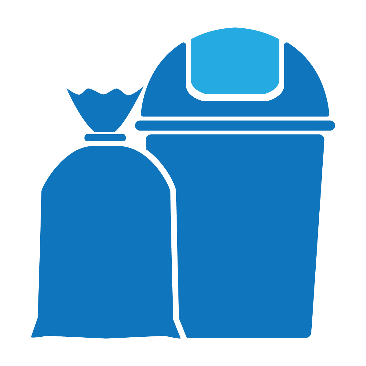 Shop trash bags by. Garbage clipart trashbin
