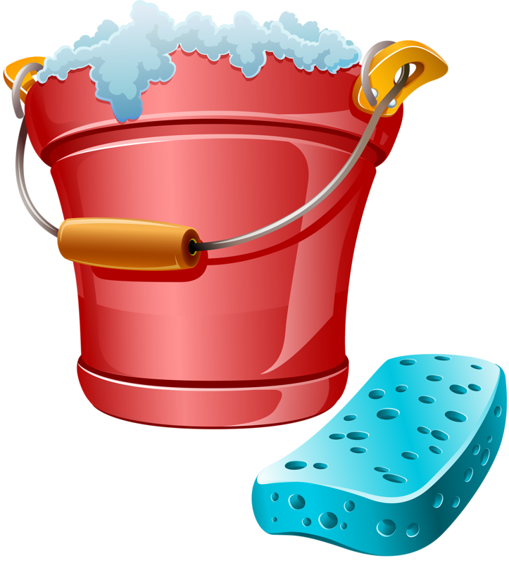 garden clipart bucket