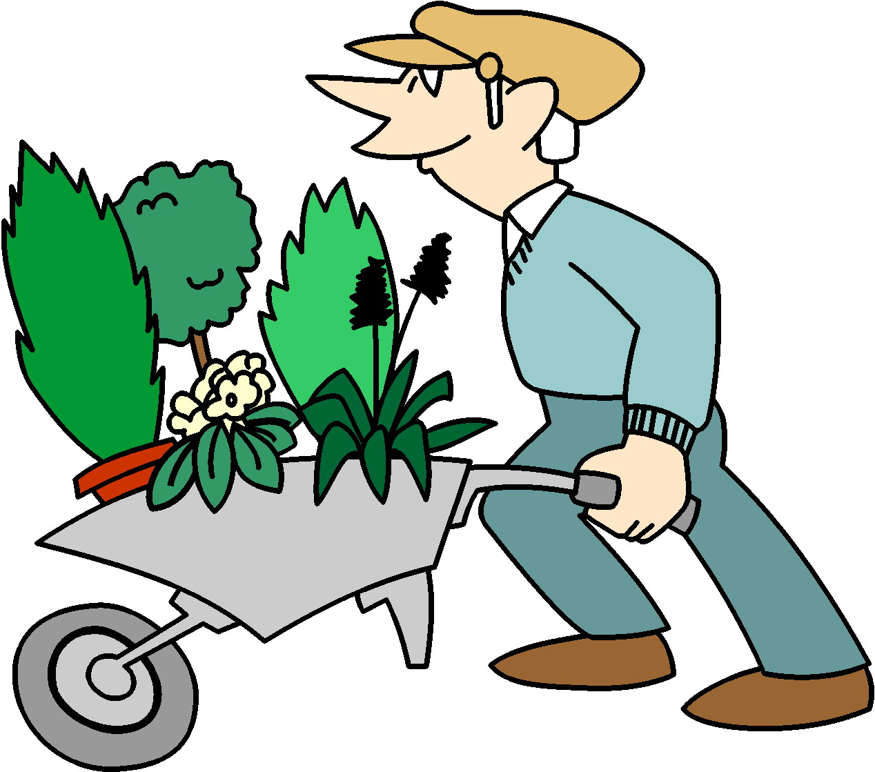 gardener clipart