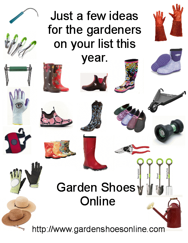 gardener clipart garden boot