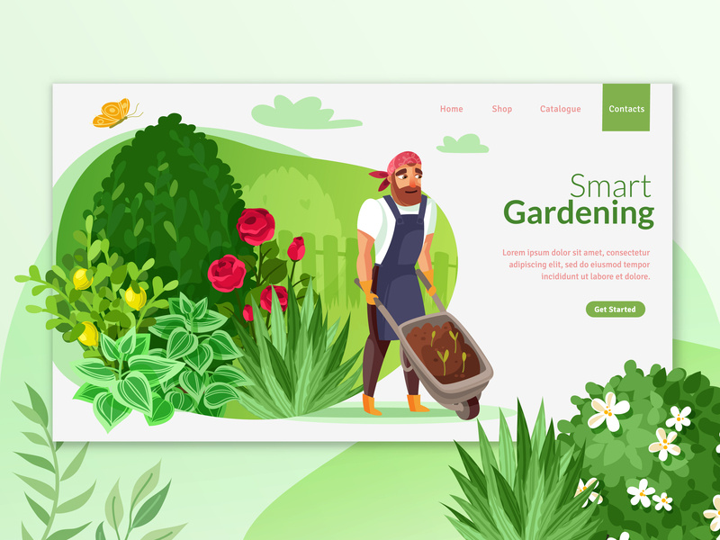 gardener clipart garden shop