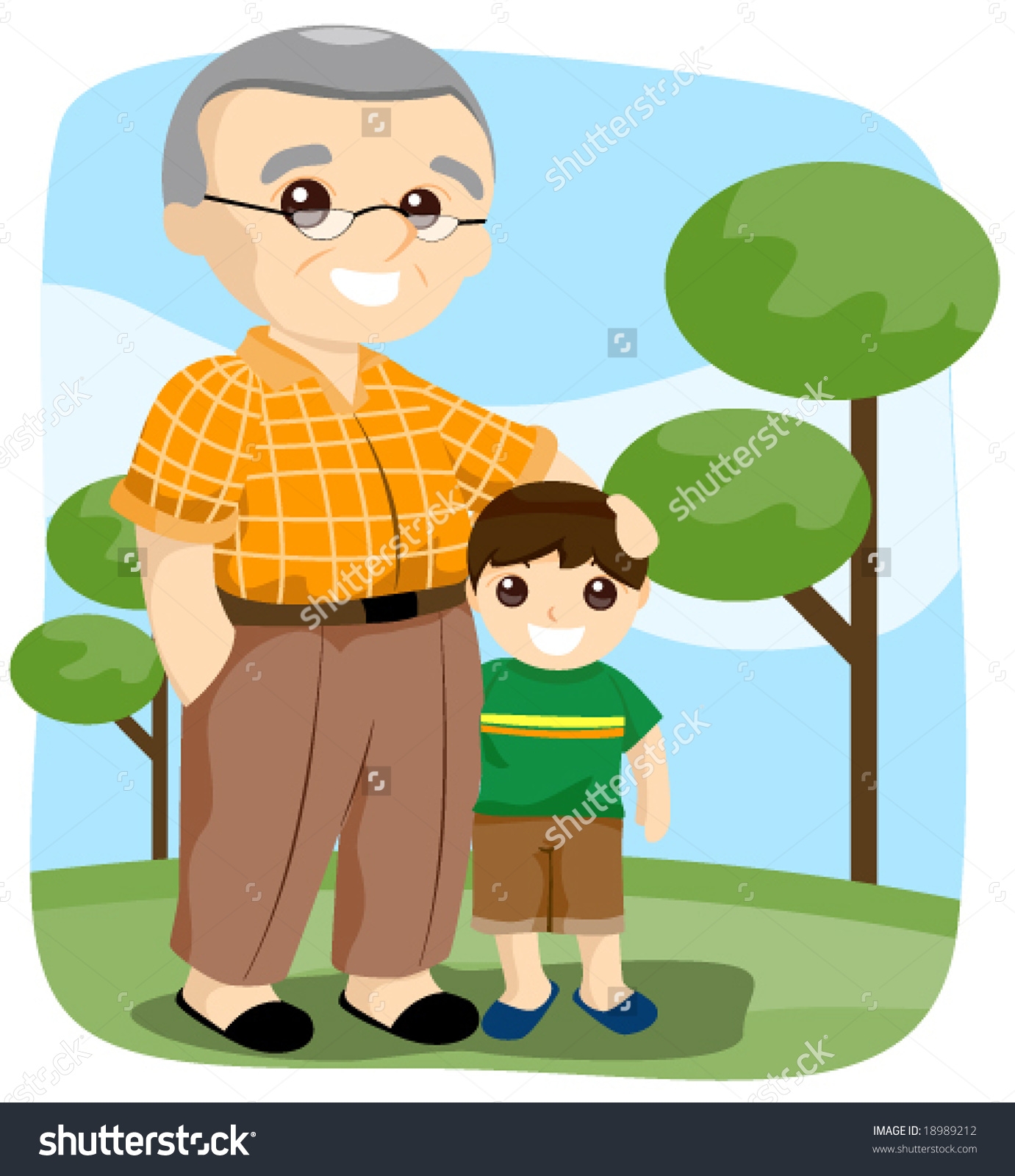 grandfather clipart called