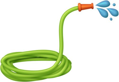 Pin by tena greenwald. Gardening clipart hose